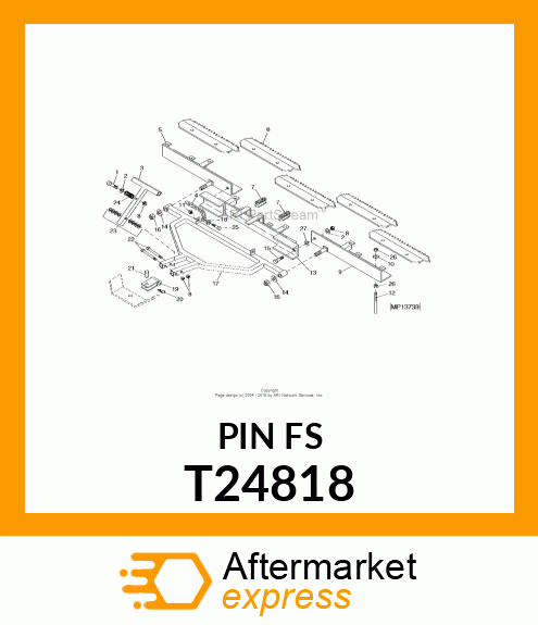 PIN ,YOKE T24818