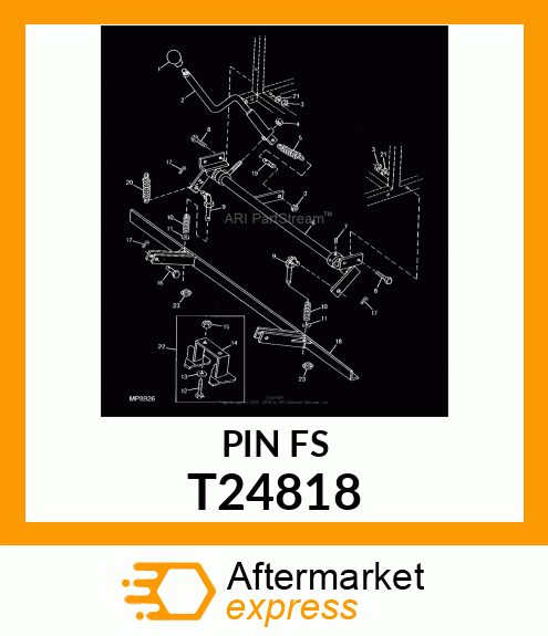 PIN ,YOKE T24818