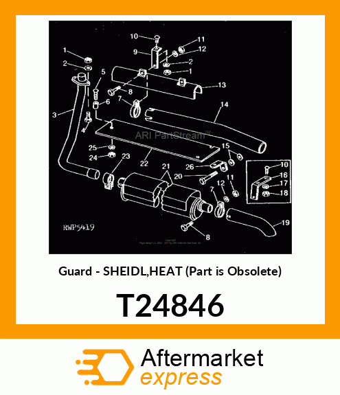 Guard - SHEIDL,HEAT (Part is Obsolete) T24846