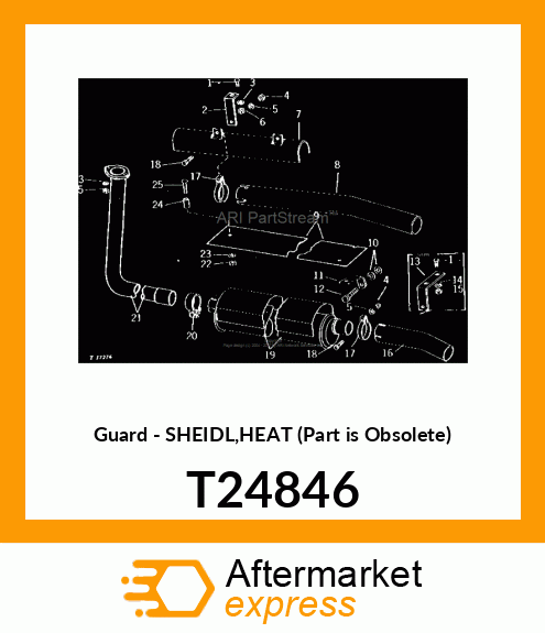 Guard - SHEIDL,HEAT (Part is Obsolete) T24846