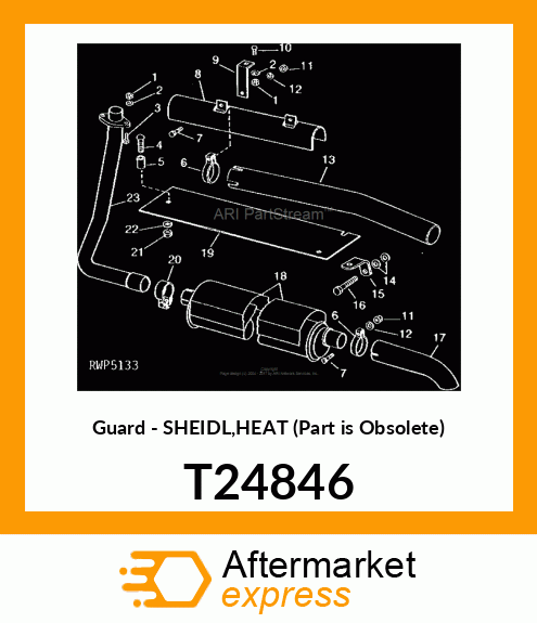 Guard - SHEIDL,HEAT (Part is Obsolete) T24846