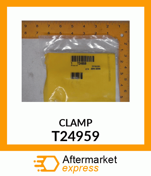 CLAMP,COATED COATED T24959