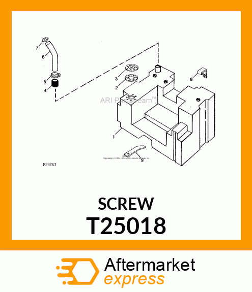 SCREW ,SPECIAL SELF TAPPING T25018