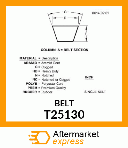 Belt T25130