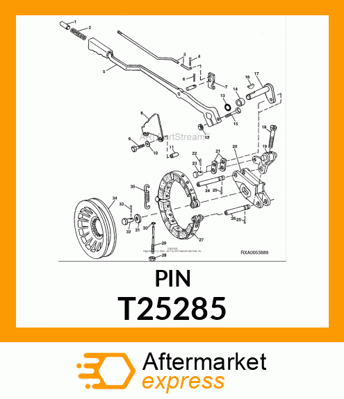PIN,SPECIAL HEADED T25285