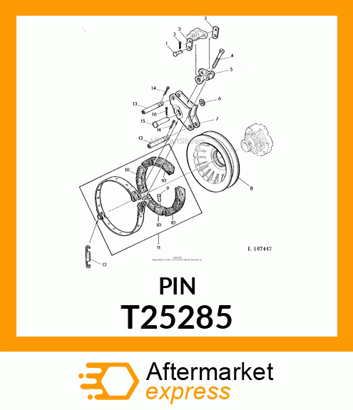PIN,SPECIAL HEADED T25285