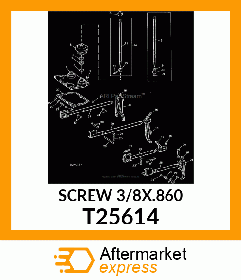 SCREW,SPECIAL SET T25614