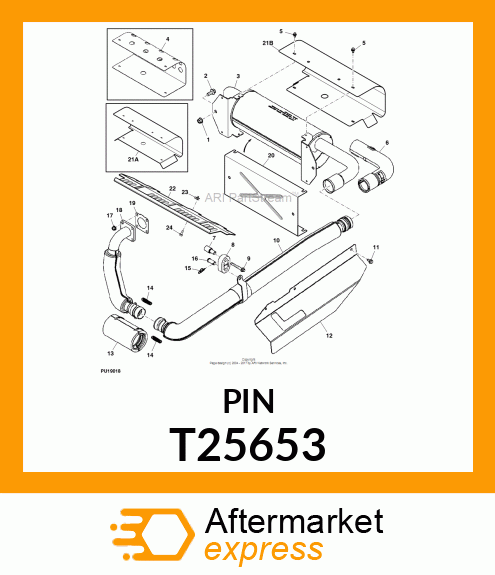 PIN FASTENER, PIN ,HEADED T25653