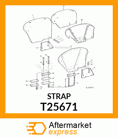 SPACER T25671