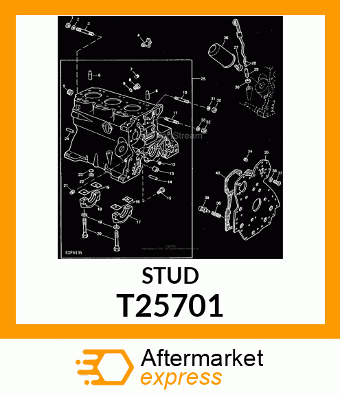 STUD T25701