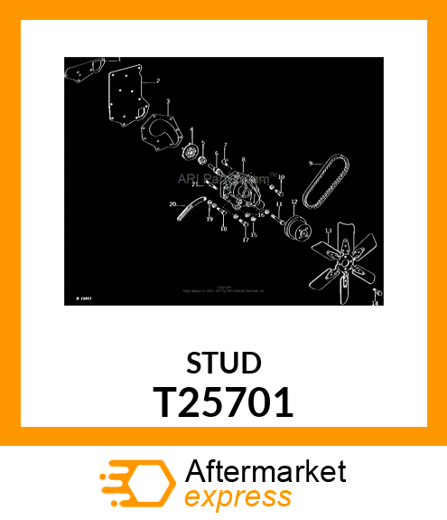 STUD T25701