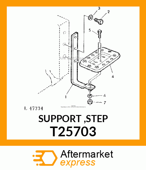 SUPPORT ,STEP T25703