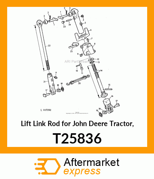 END,LIFT LINK T25836