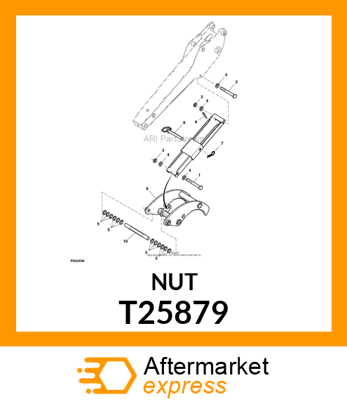 NUT,LOCK T25879