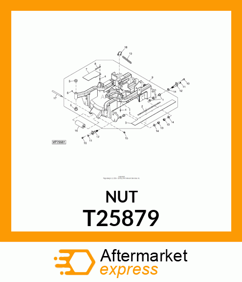 NUT,LOCK T25879