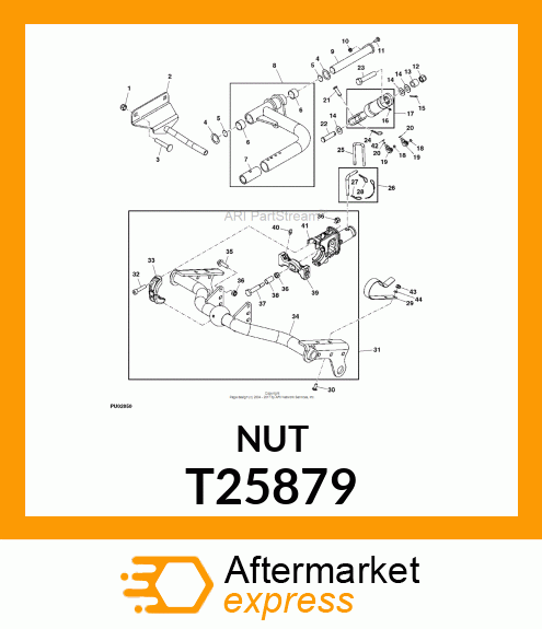 NUT,LOCK T25879