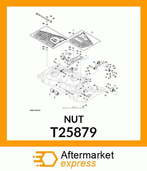 NUT,LOCK T25879