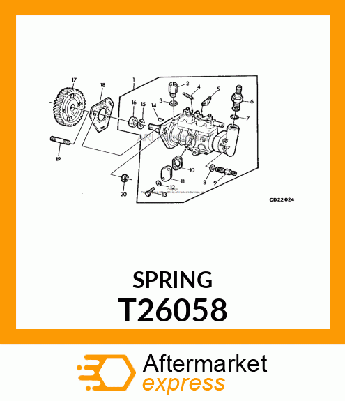 SPRING T26058