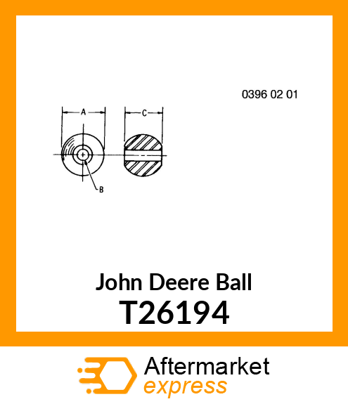 BALL, PIVOT T26194