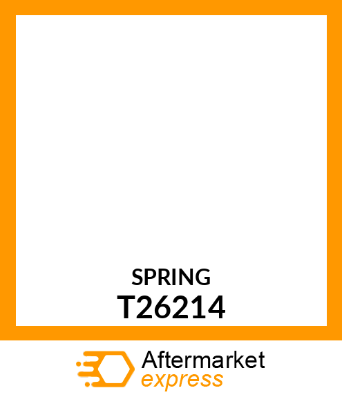 Spring - SPRING,PRESSURE REGULATOR T26214