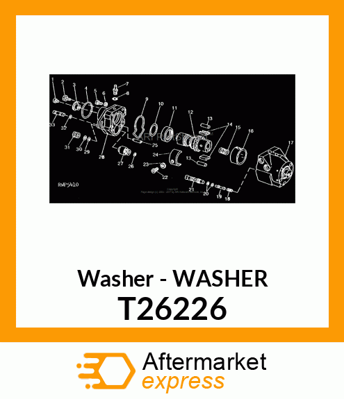 Washer - WASHER T26226