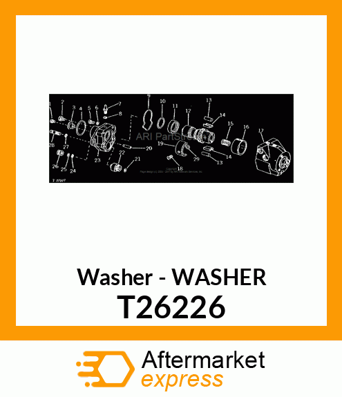 Washer - WASHER T26226