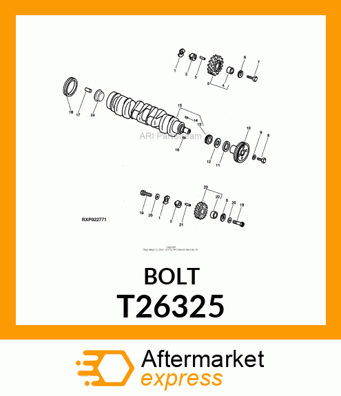 BOLT,PLACE T26325