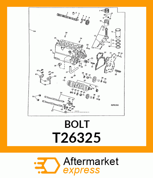 BOLT,PLACE T26325