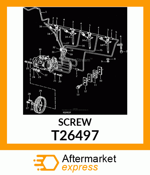 SCREW,SPECIAL T26497