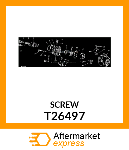 SCREW,SPECIAL T26497