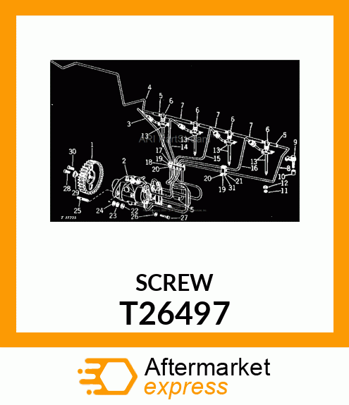 SCREW,SPECIAL T26497