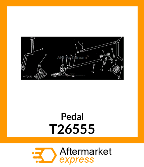 Pedal T26555