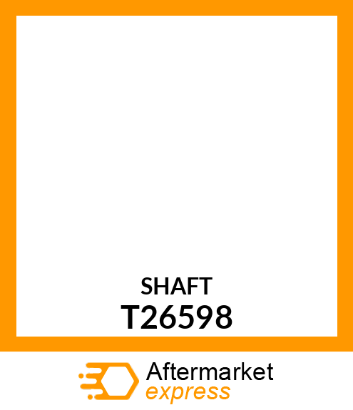 Shaft - SHAFT,LOAD CONTROL T26598