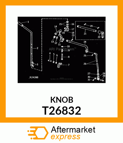 KNOB T26832