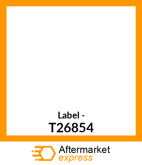 Label - T26854