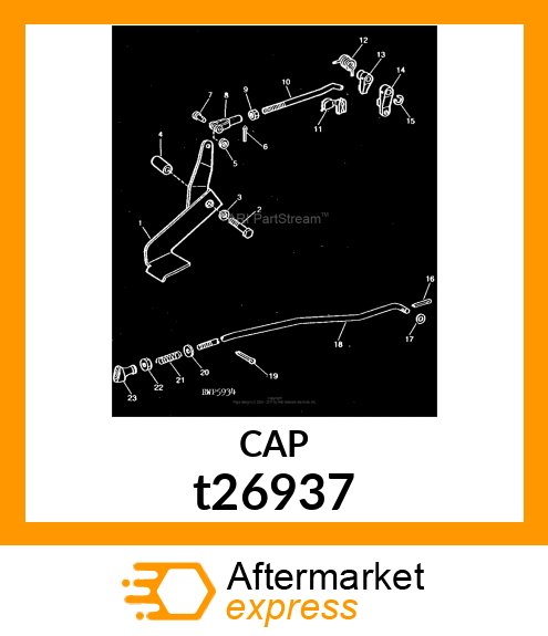 NUT, CAP t26937