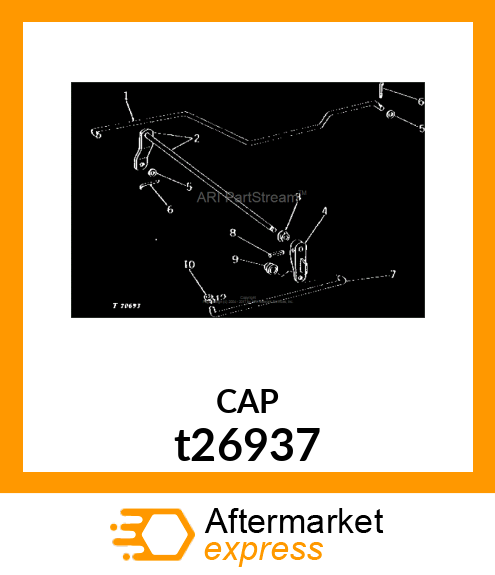 NUT, CAP t26937