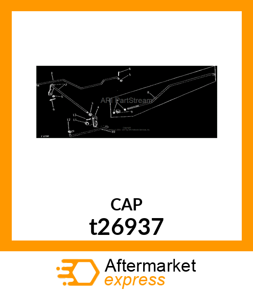 NUT, CAP t26937