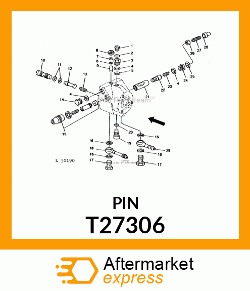 Pin - PIN,CAM ADVANCE T27306