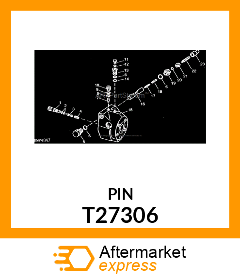 Pin - PIN,CAM ADVANCE T27306