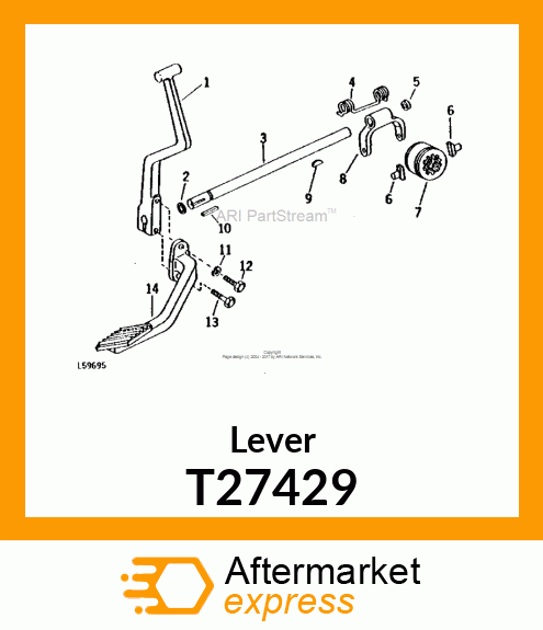 Lever T27429