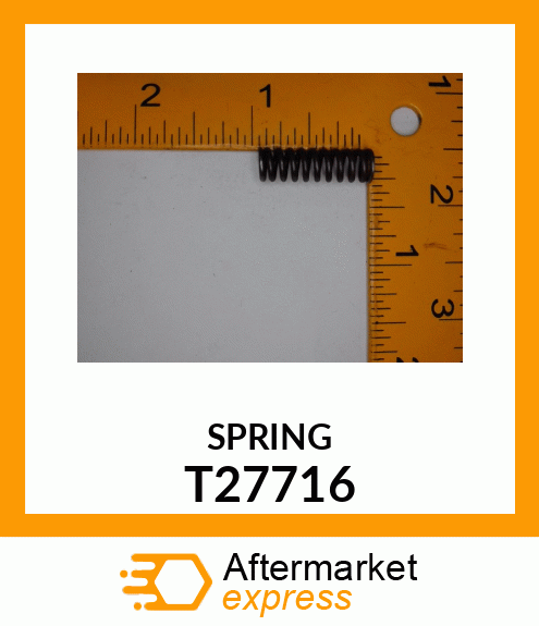 COMPRESSION SPRING T27716