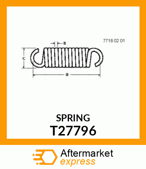 SPRING T27796