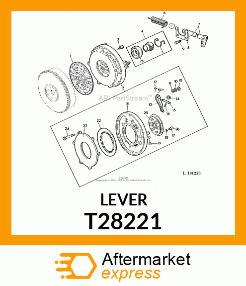 Lever - LEVER T28221