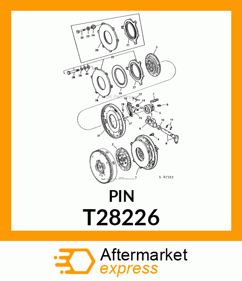 PIN,SPRING T28226