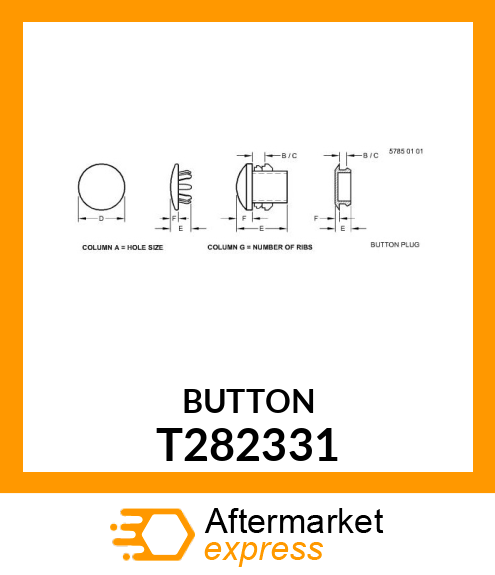 PLUG, CHAINCASE T282331