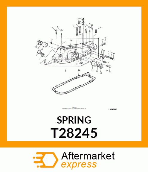 SPRING T28245