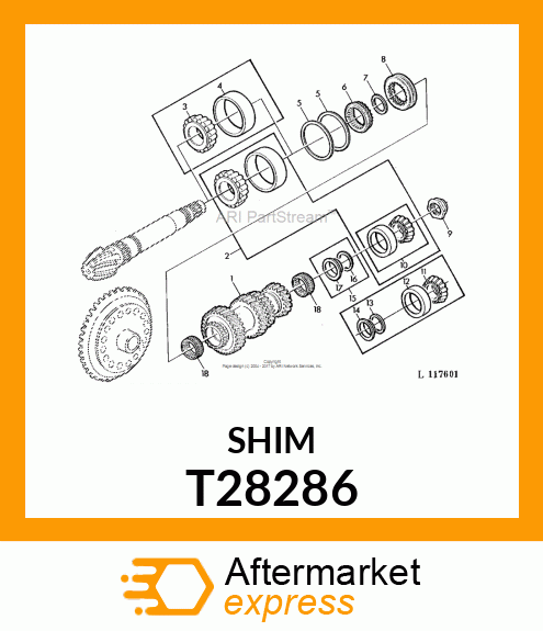 SHIM, .010 STEEL T28286