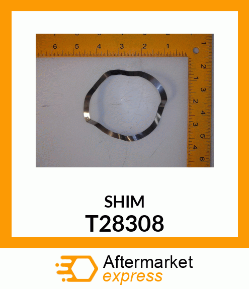 SHIM, .003 STEEL T28308