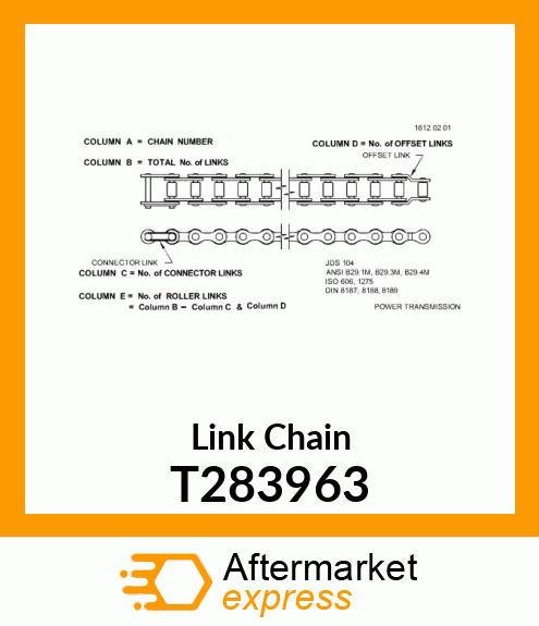 CHAIN, LINK T283963